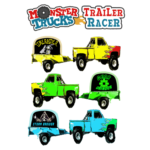TrailerRacer$22Racing with a trailer I go camping with.