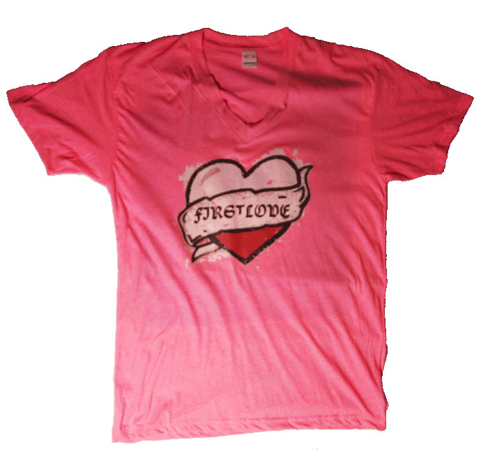 FirstLove$22First love in old school tatto heart